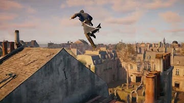 Parkour with mods and front flip is best in Assassin