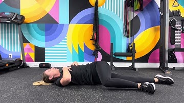 Side lying rotations / open book stretch