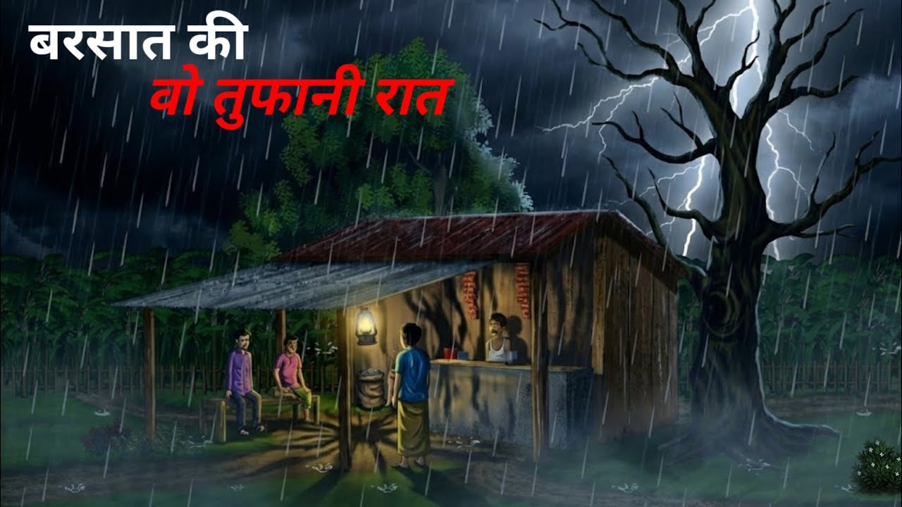 बरसात की वह तूफानी रात | That stormy night of rain | Bhutiya kahaniyan | Horror Story 