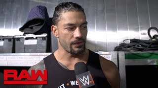 Roman Reigns on reuniting with his WWE Universe \\