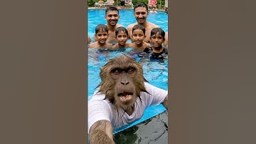 Ai Monkey Vlogs | Baba Billa Vlogs | Veo 3