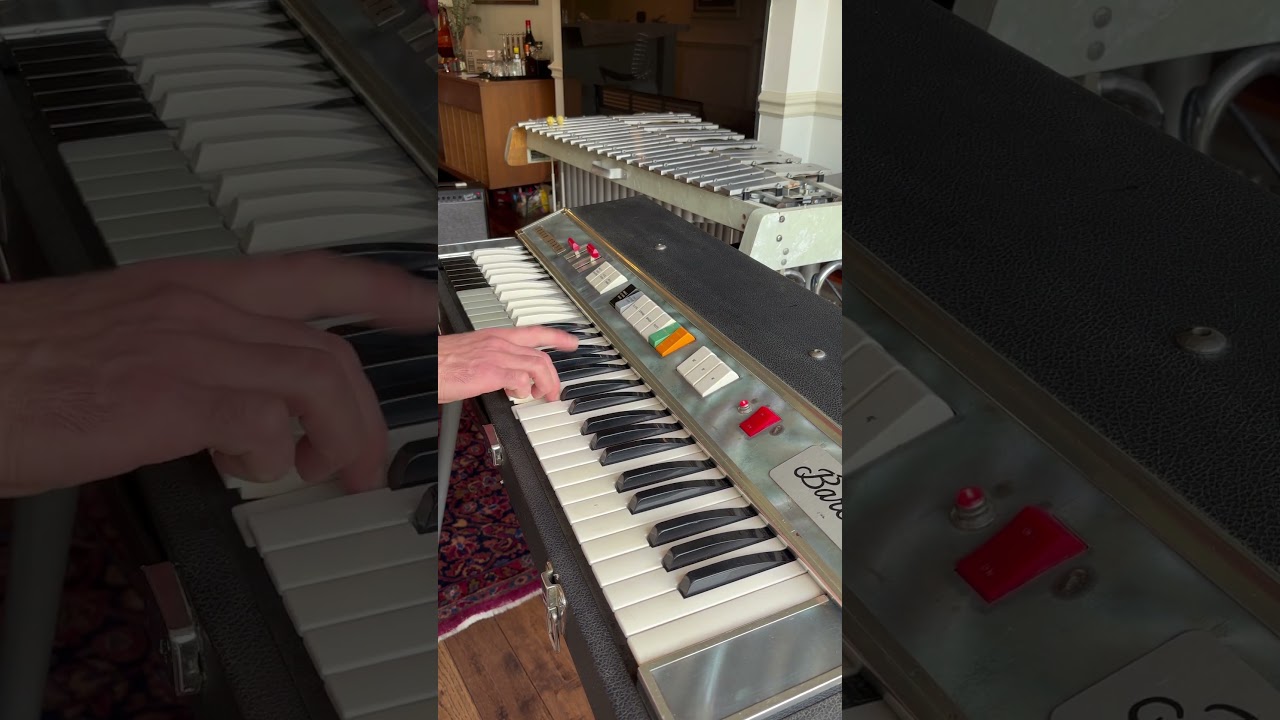 Vintage 1960s Rheem Mark Vii Barclay combo organ demo. Now Available for purchase @ptdvintage on IG