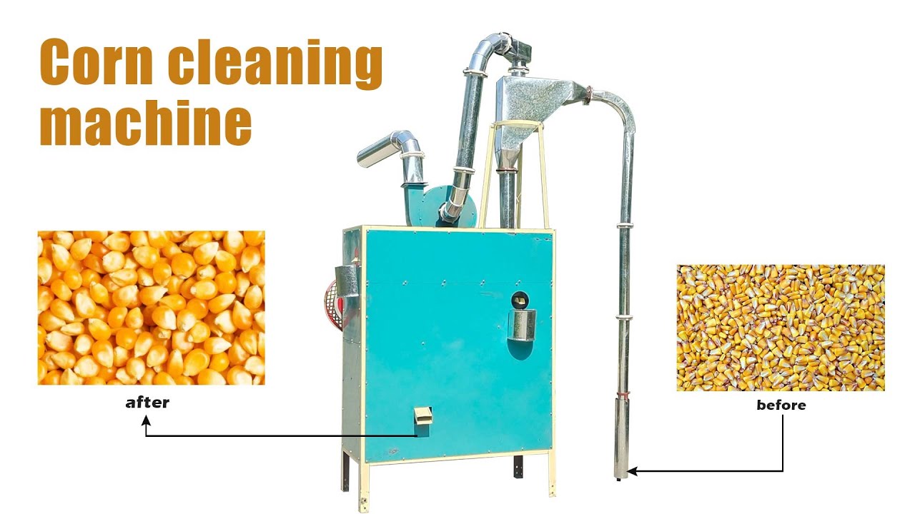 Efficient Corn Cleaning Machine Corn Cleaning Equipment Maize