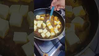 very tasty Naan with paneer butter masala #shortsfeed