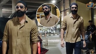 Vicky Kaushal With New Beard Look Snapped At Airport