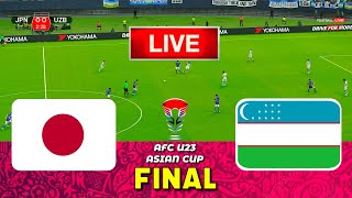 LIVE🔴| Japan Vs Uzbekistan - AFC U-23 Asian Cup Final | Live Football Match Today
