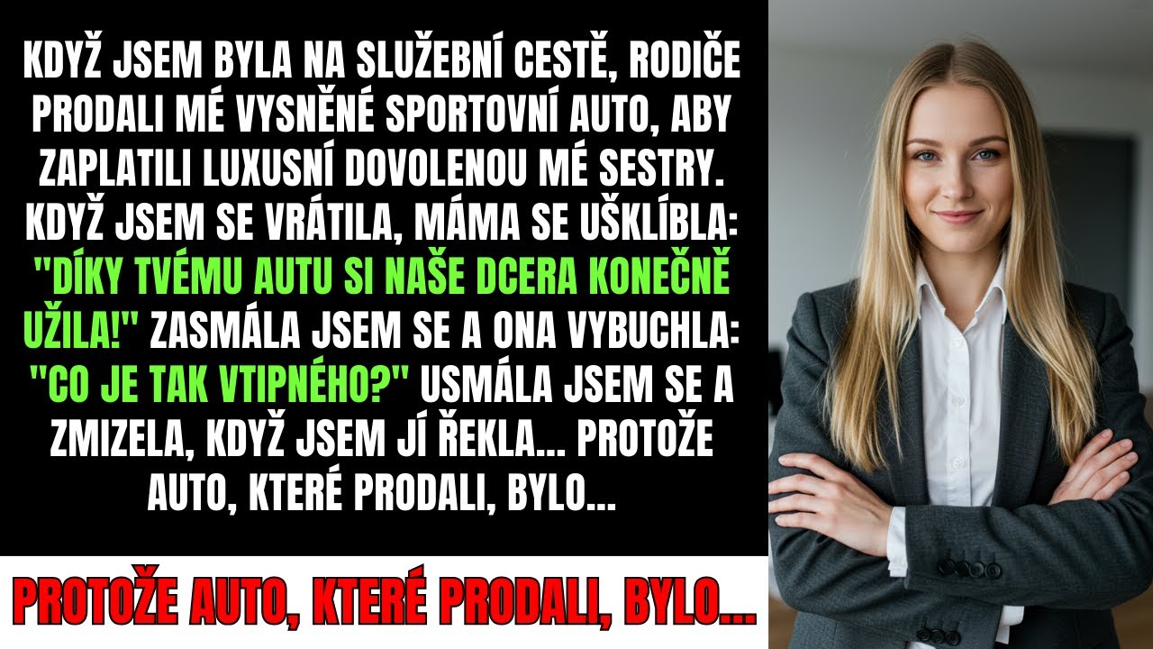 Když Jsem Byla Na Služební Cestě, Rodiče Prodali Mé Vysněné Sportovní Auto, Aby Zaplatili Luxusní...
