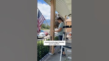 DIY Porch Column Refresh | Budget Wraps