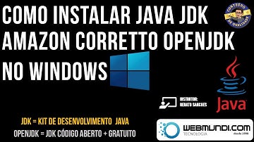 Como instalar o Amazon Corretto OpenJDK / Java JDK no Windows
