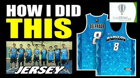 How to Edit Sublimation Jersey in CoreldrawX7 (Full Tutorial)