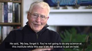 James Lovelock at the National Institute for Medical Research