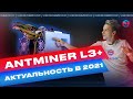 Стоит ли покупать Antminer L3+ осенью 2021