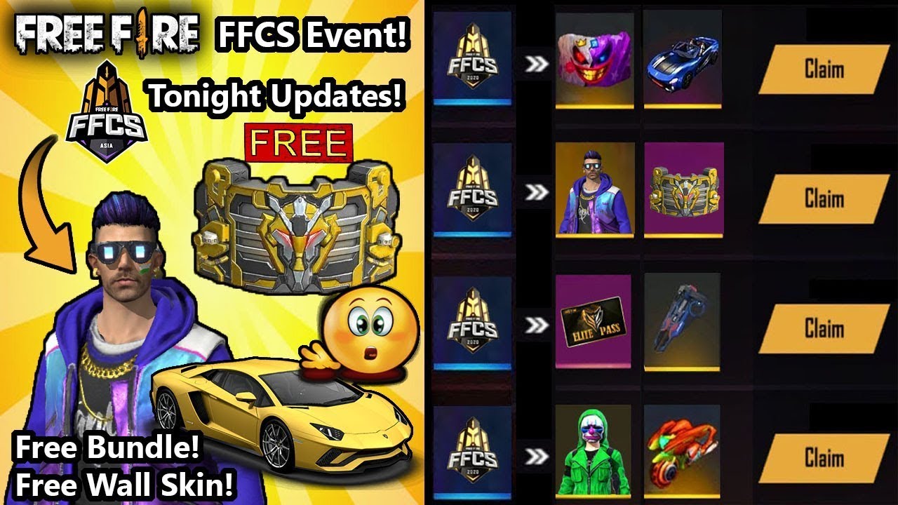 Free Fire Ffcs Event Full Details
