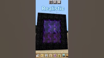 Normal vs realistic Minecraft #shorts #trending #minecraft #realistic