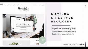 Matilda | Lifestyle Minimal Responsive HTML Blog Template | Themeforest Website Templates and Themes