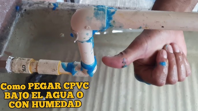 EL MEJOR PEGAMENTO PARA REPARACIONES EN PVC 