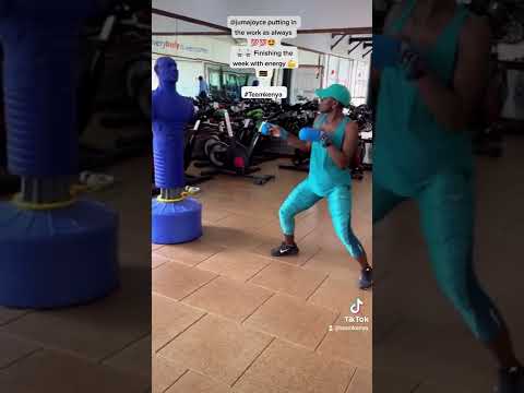 Juma Joyce Putting In The Work As Always Finishing The Week With Energy Teamkenya