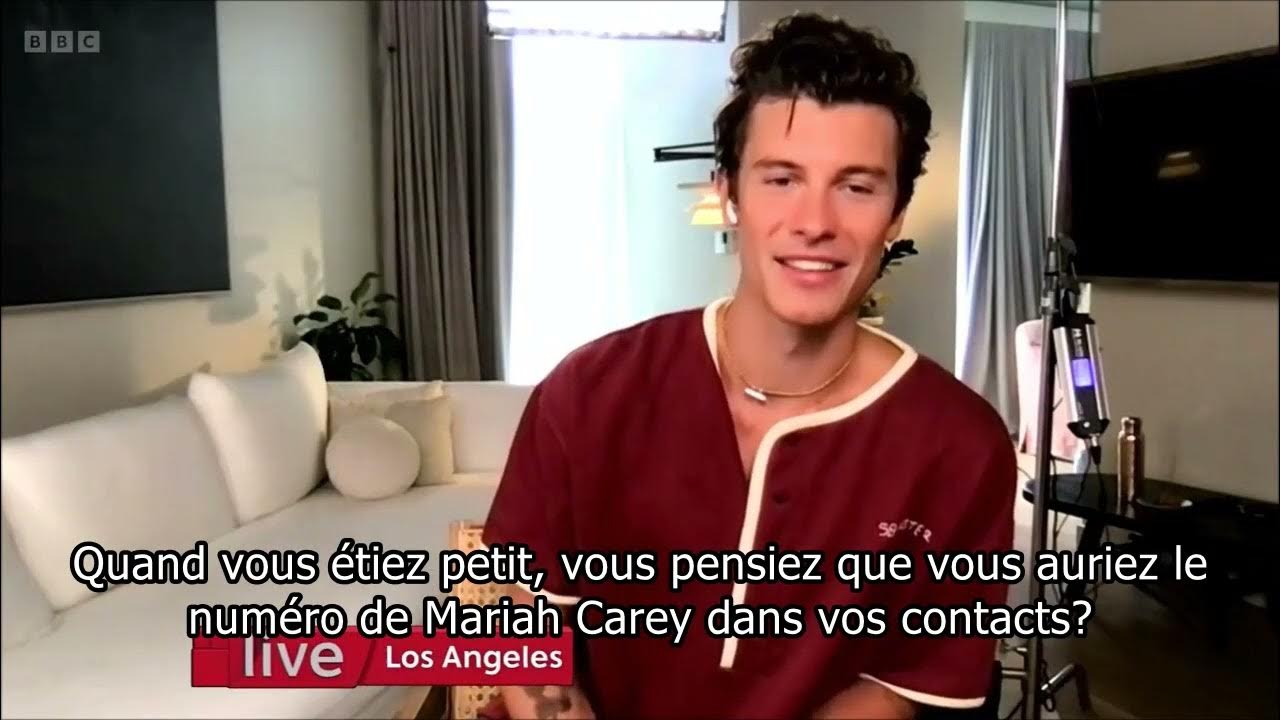 Shawn Mendes about Mariah Carey (soustitres Français) YouTube