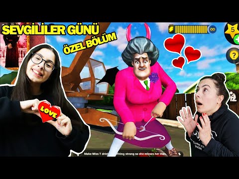 SCARY TEACHER 3D DELİ ÖĞRETMEN AŞK MELEĞİ OLDU SEVGİLİLER GÜNÜ ÖZEL BÖLÜM YENİ BÖLÜM EYLÜL LAL