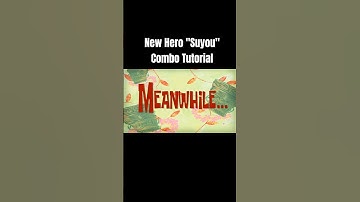 NEW HERO "Suyou" Combo Tutorial! 💯 #mlbbnewhero #mlbbsuyou #mlbbshorts #shortvideo #mlbb #tutorial