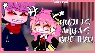 •|Anya Spy x Family react to Itadori Yuji|•// As Anya Brother// Gacha club 🇧🇷/🇺🇸