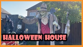 Insane Halloween House in our neighborhood | Best Halloween decorations 2022