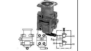 Wabco India Dual Brake Valve#viral #video #brakerepair #@mqmotors