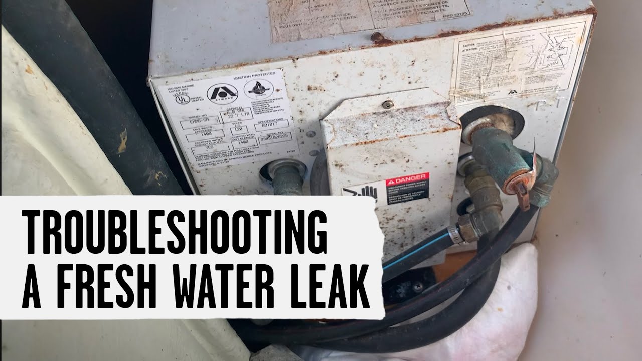 Устранение утечки пресной воды на вашей лодке