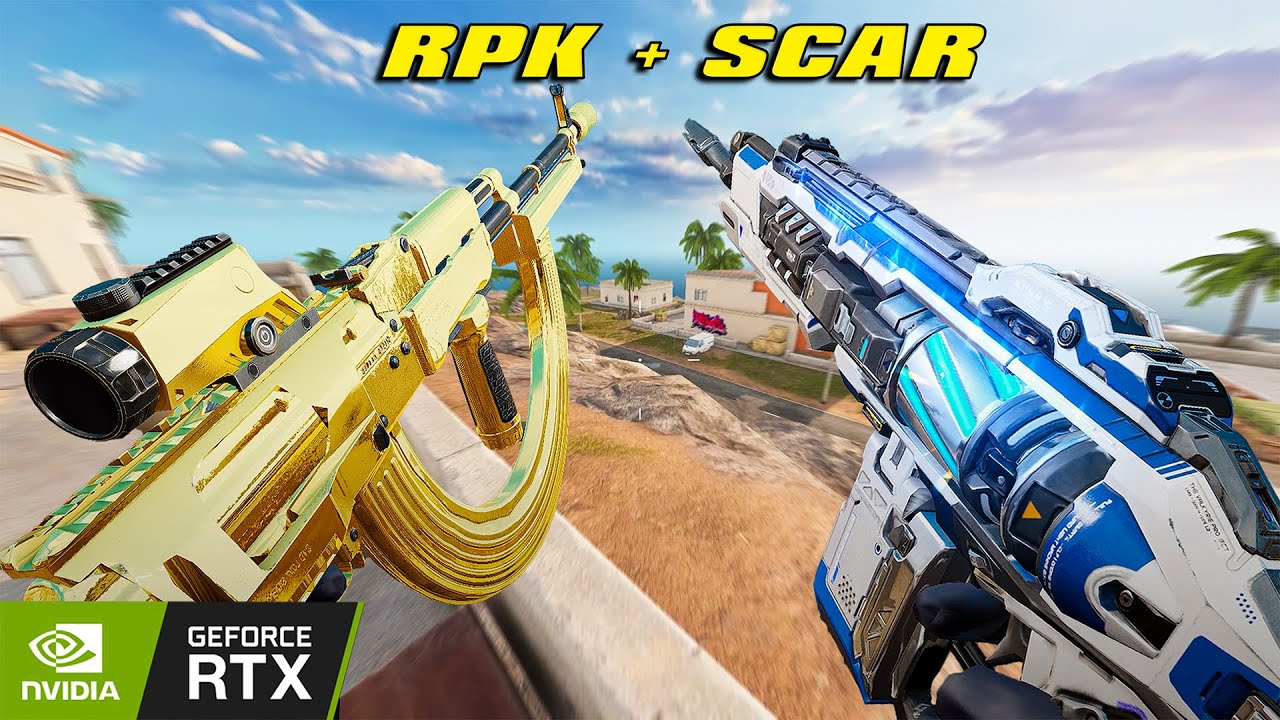 NEW RPK GOLD + SCAR KILLING MECH BLOOD STRIKE 47 KILL 2 MATCH RANDOM SQUAD MAX GRAPHIC
