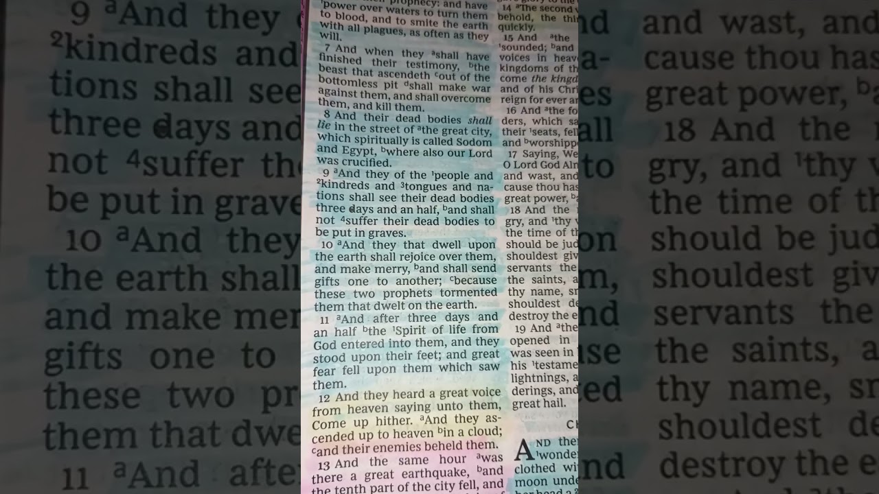 Revelation breakdown 