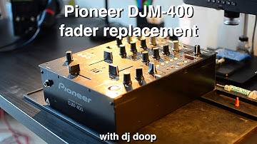 Pioneer DJM-400 fader replacement