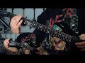 Slayer - Postmortem/Raining Blood (guitar cover)