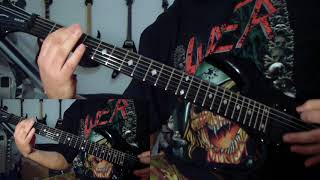 Slayer - Postmortem/Raining Blood (guitar cover)