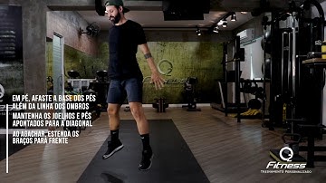 Agachamento Sumô com Salto - Studio Fitness O2