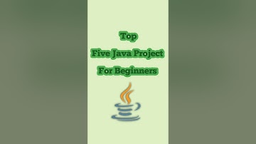 Top Five Java Project for Beginners 💡💡 #java #projectideas #javaprject
