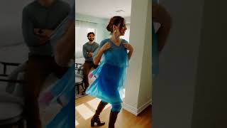 AI Ruined Real life transforming Cinderella dress! 👗😲￼