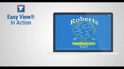 Family Reunion T-Shirt Design in Easy View®