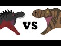 Pivot trex gen 2 jurassic world alive vs tarbosaurus jurassic world mattel battle animation