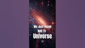 We Found the Universe