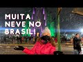 Vimos neve no Brasil! 😱 | Neve em Gramado | Indiano no Brasil