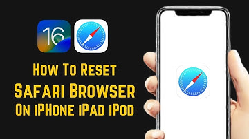 How To Reset Safari Browser On iPhone iPad iPod Touch iOS 16