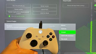 Xbox Series X/S: How to Uninstall Games & Apps in Workspace Tutorial! (Dev Mode) 2021 screenshot 3