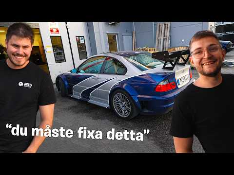 VISAR TEAMODIFFAT BMW M3an FÖR FÖRSTA GÅNGEN