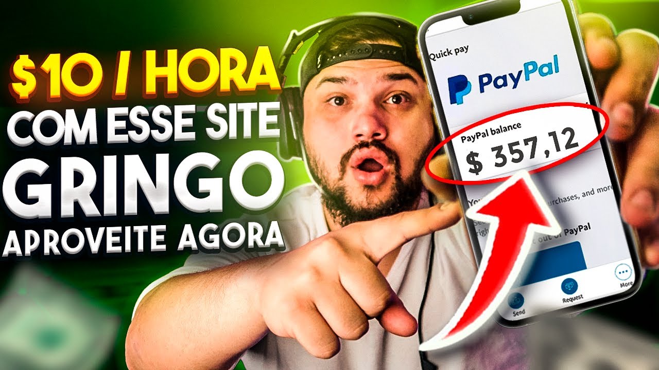 *DESCOBRI* SITE PARA INICIANTE GANHAR DINHEIRO NA INTERNET PAGANDO EM DÓLAR!