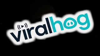 Close Lightning Strikes Lights up Street || ViralHog