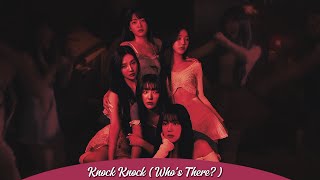 Red Velvet "Knock Knock (Who's There?)" Line Distribution