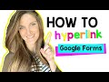 Linking Google Forms to Google Slides
