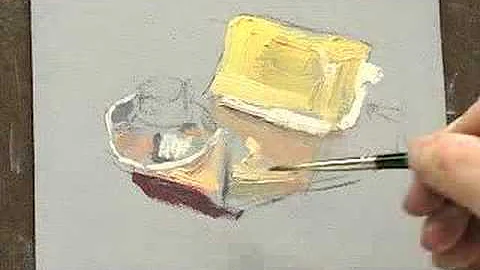 Alla Prima Brushstroke Exercise by Larry Seiler