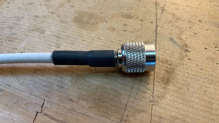 RG59 Making a TNC connection