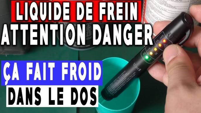 Test automatique de liquide Testeur de liquide de frein Pen 5